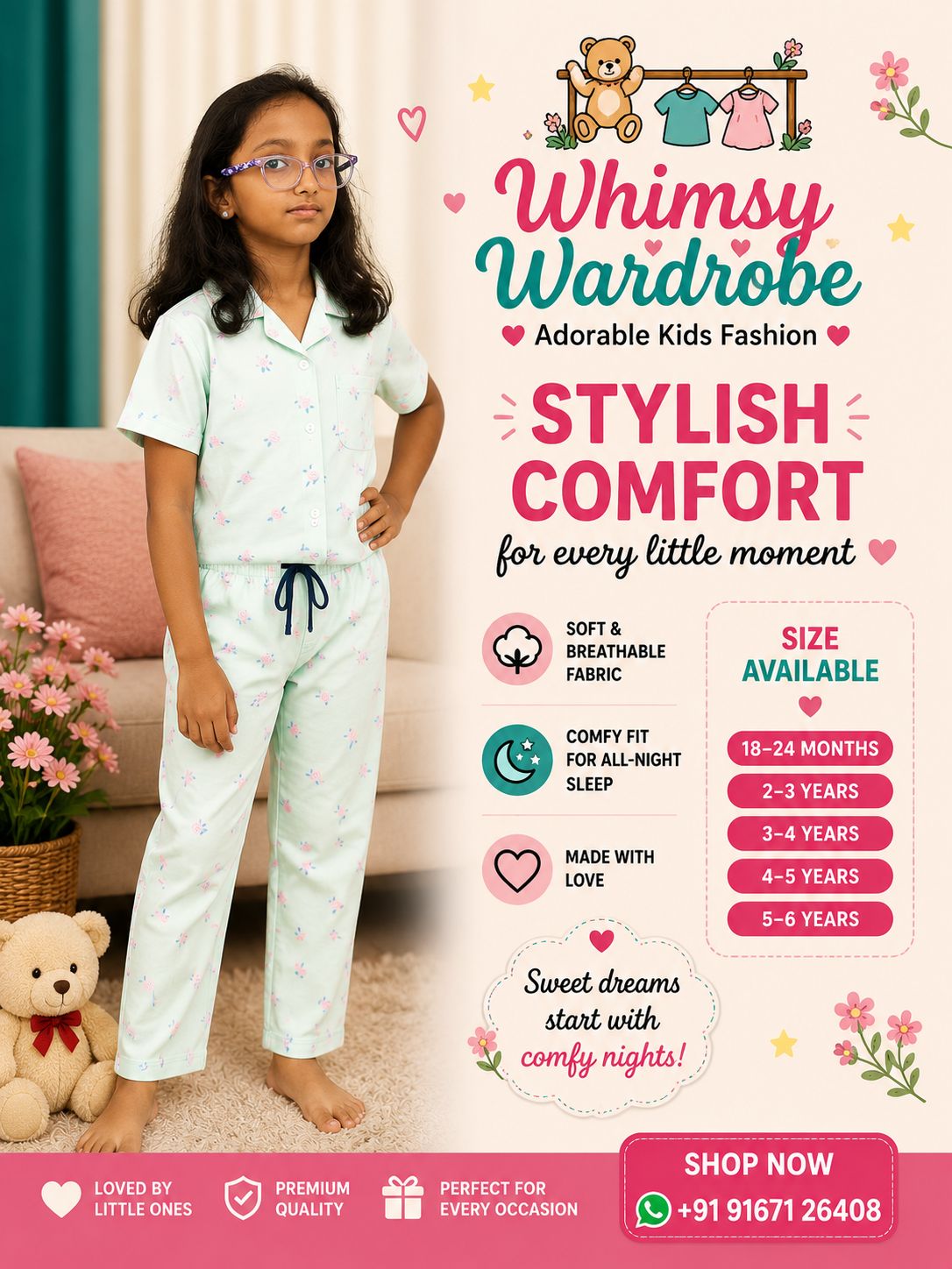 Girls Pyjamas