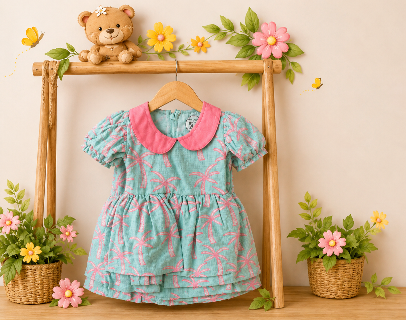 Tropical Breeze Cotton Dress