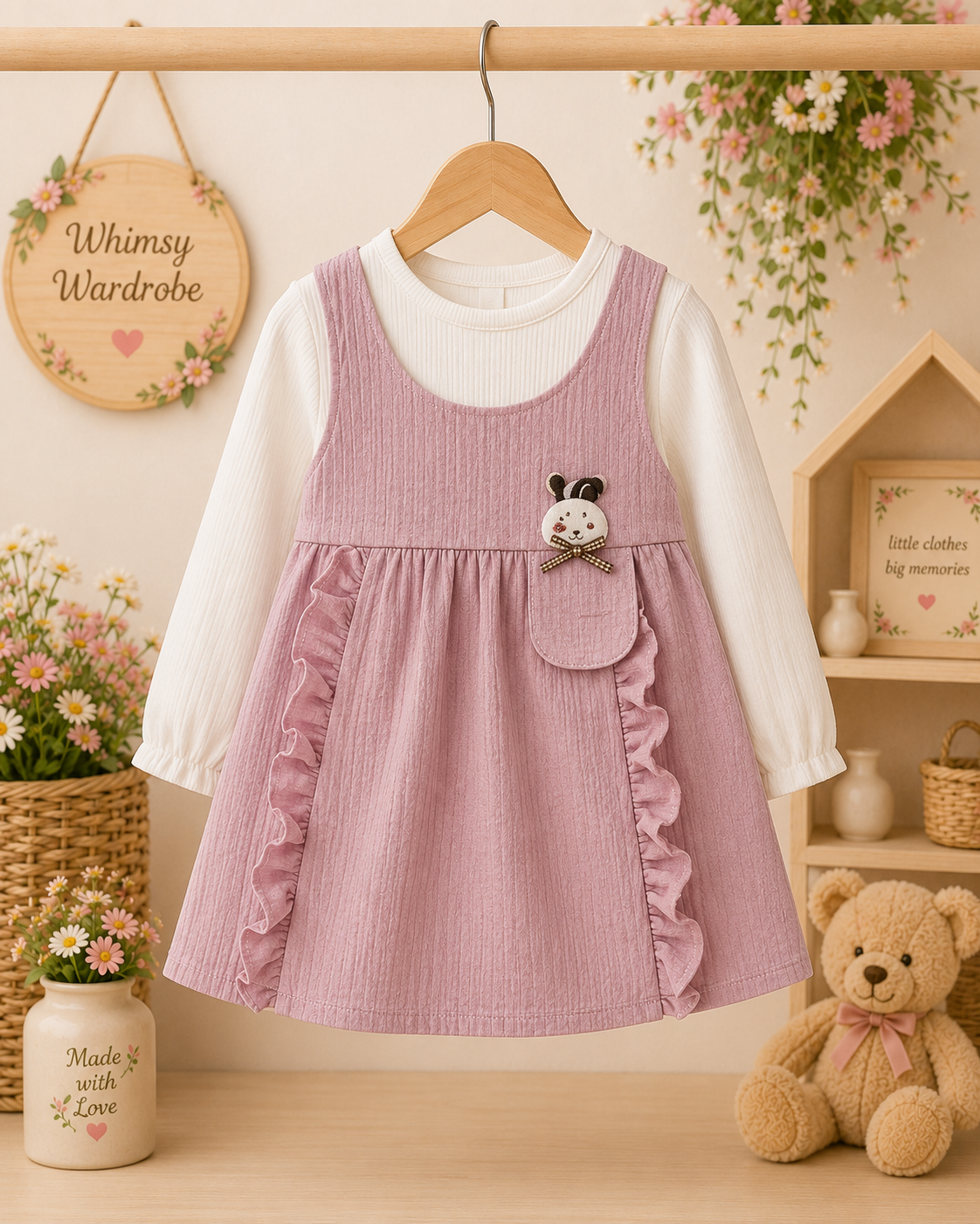 Korean Style Cotton Dress