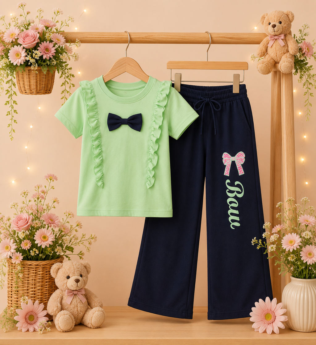 Bow Charm Co-ord Set