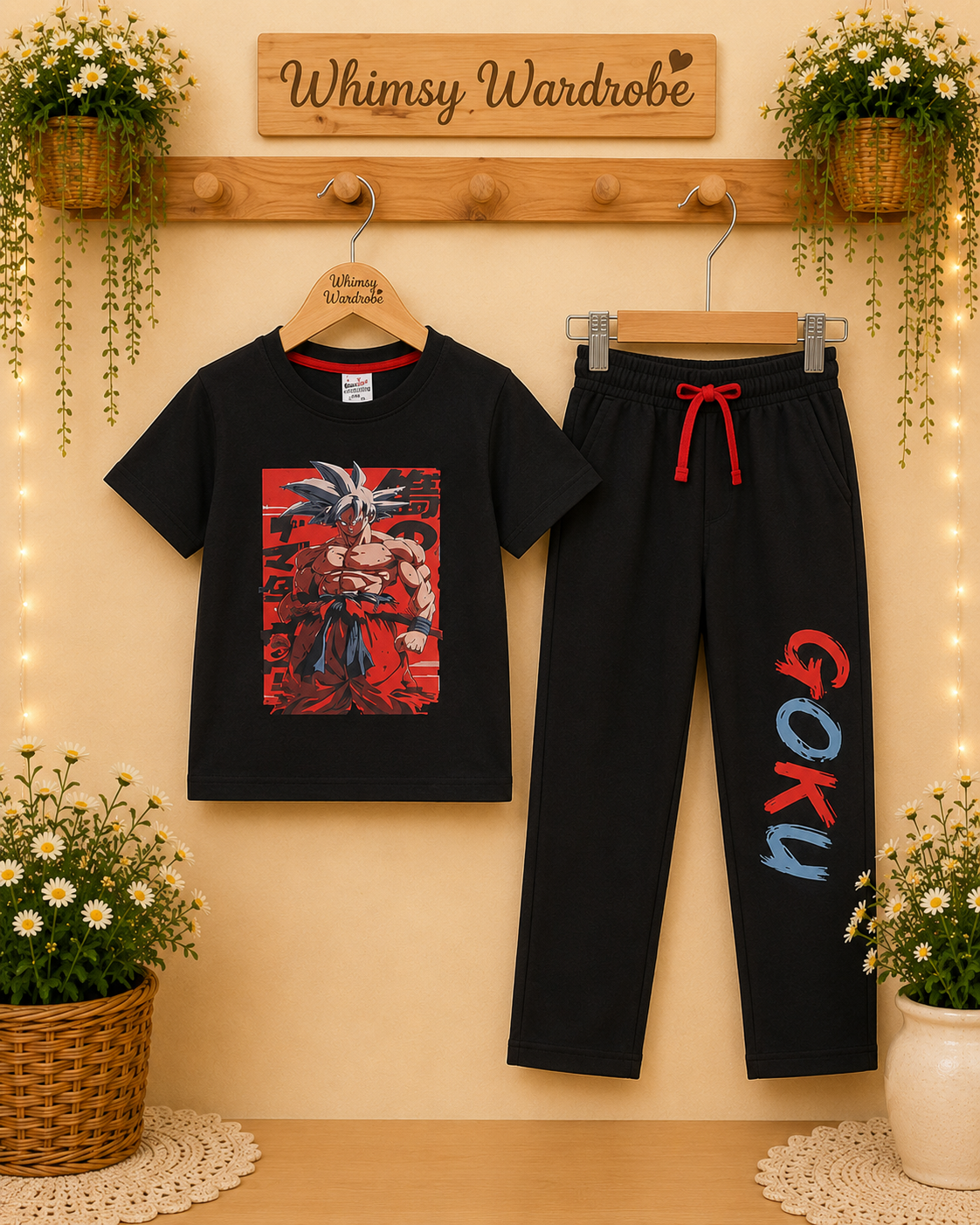 Goku Premium Boys Cord Set
