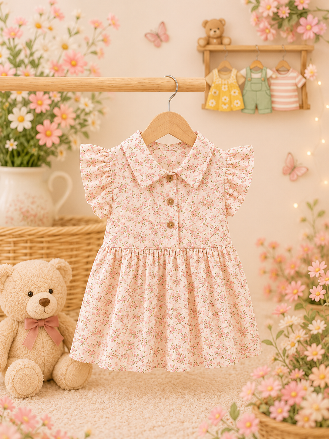 Bloom Garden Cotton Dress