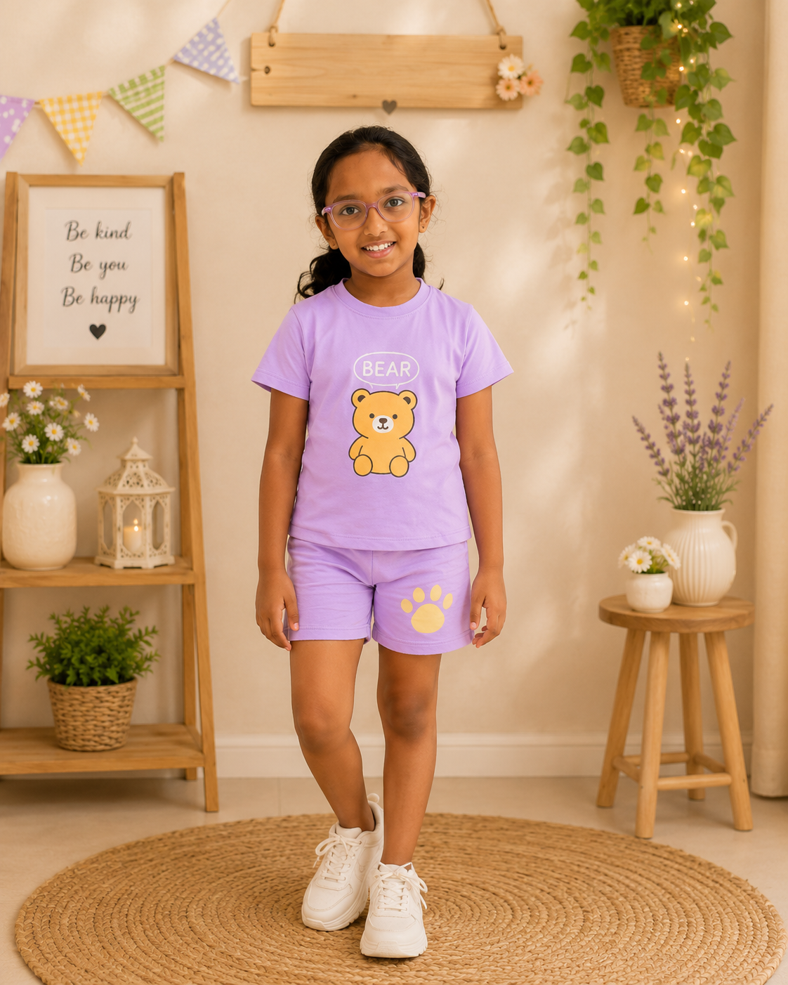Lavender Bear Co-ord Set
