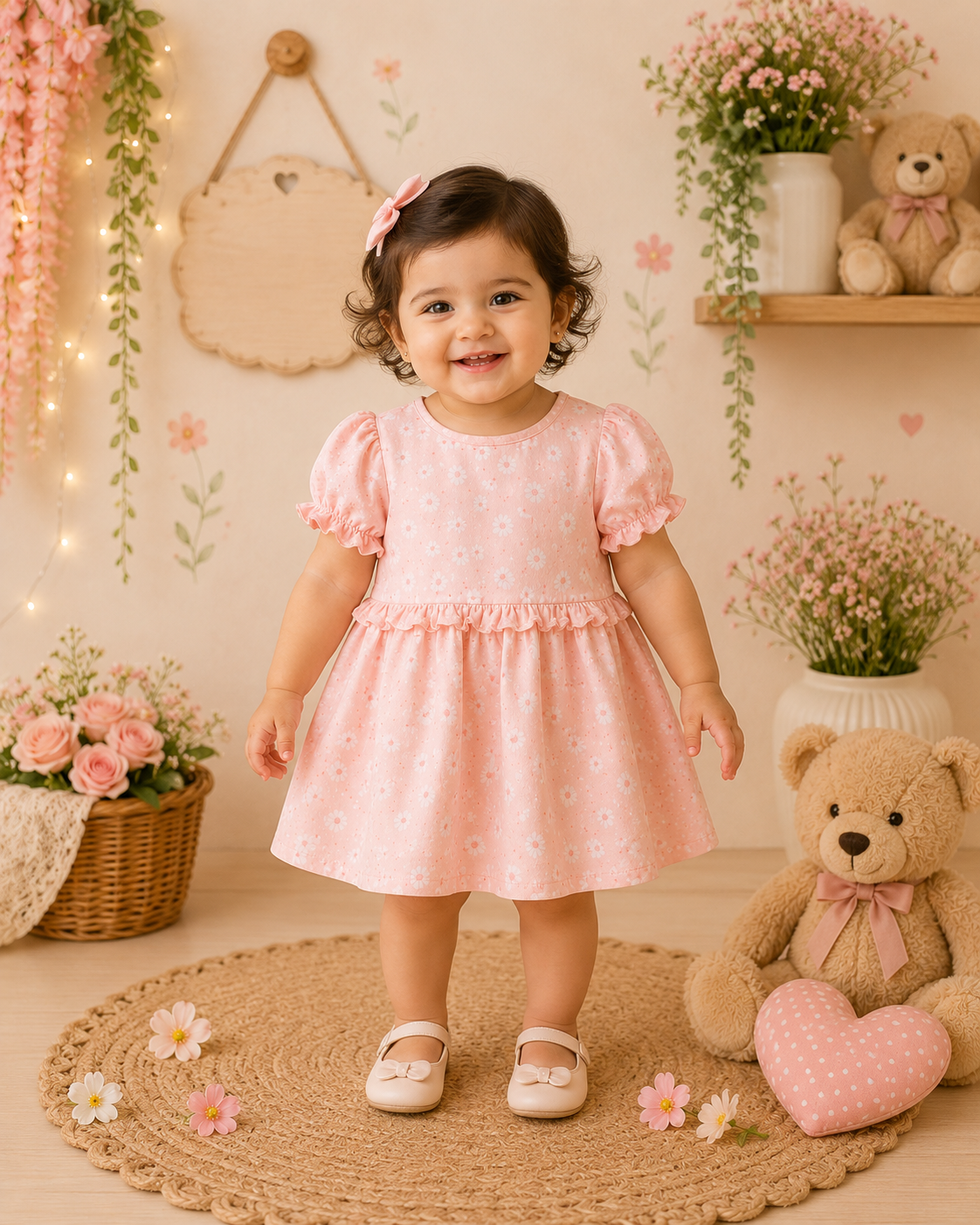 Floral Cotton Baby Dress