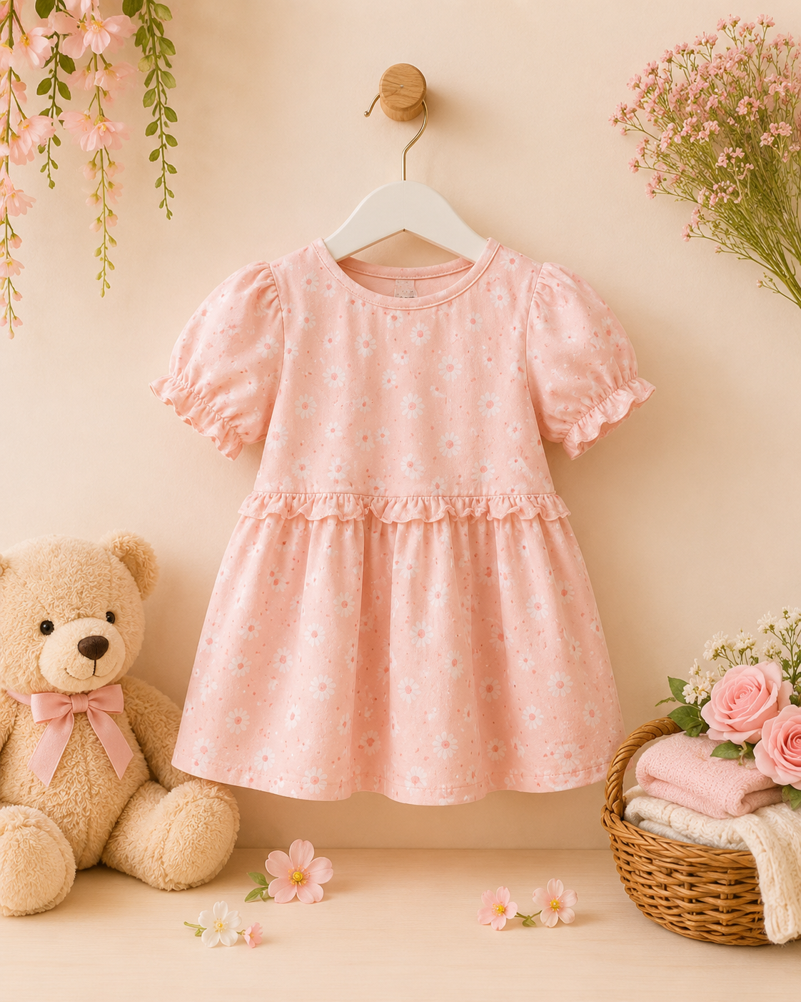 Floral Cotton Baby Dress