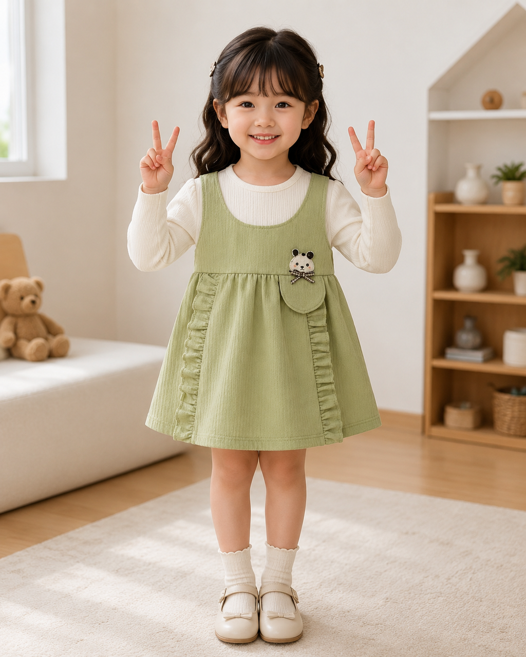 Korean Style Imported Cotton frock