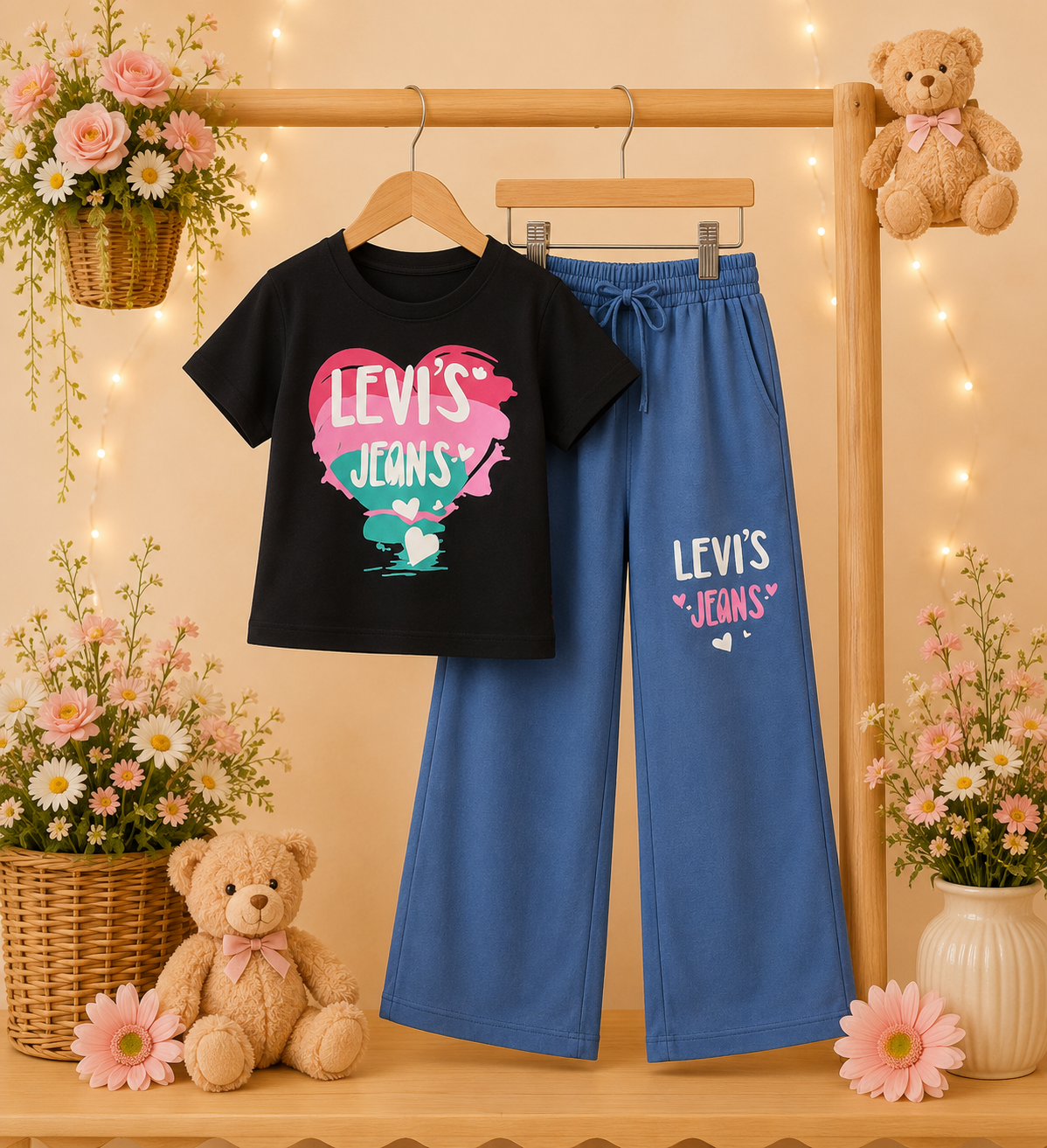 Heart Bloom Co-ord Set