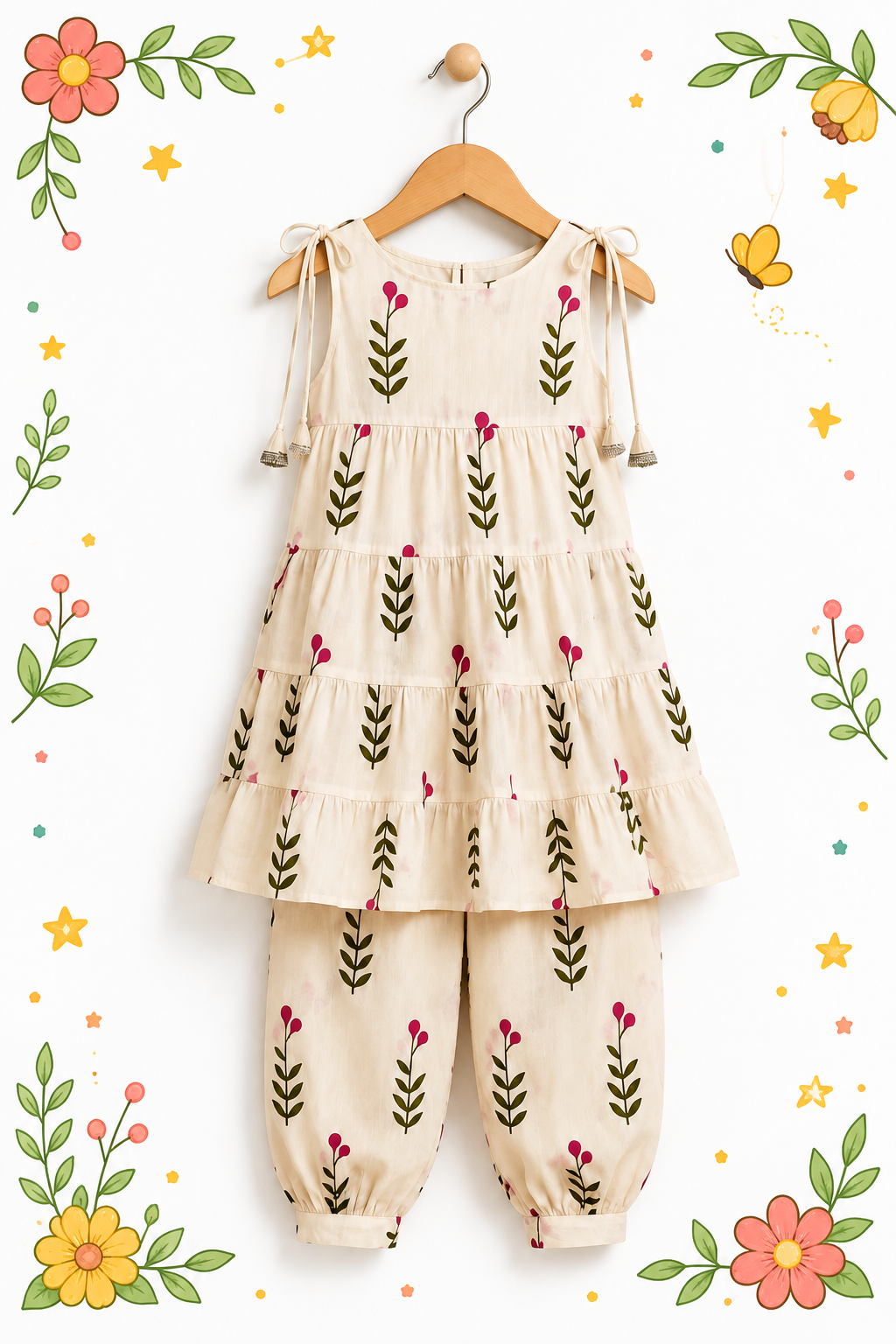 🌸 Comfort meets cuteness! 🌿PINK BLOSSOM