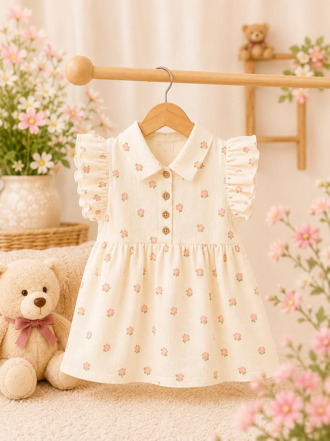 Blossom Breeze Cotton Dress